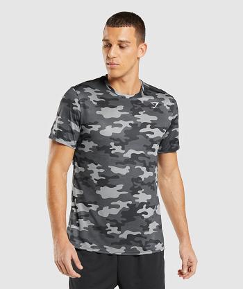 T Shirts Gymshark Arrival Hombre Gris | CO 3450YXF